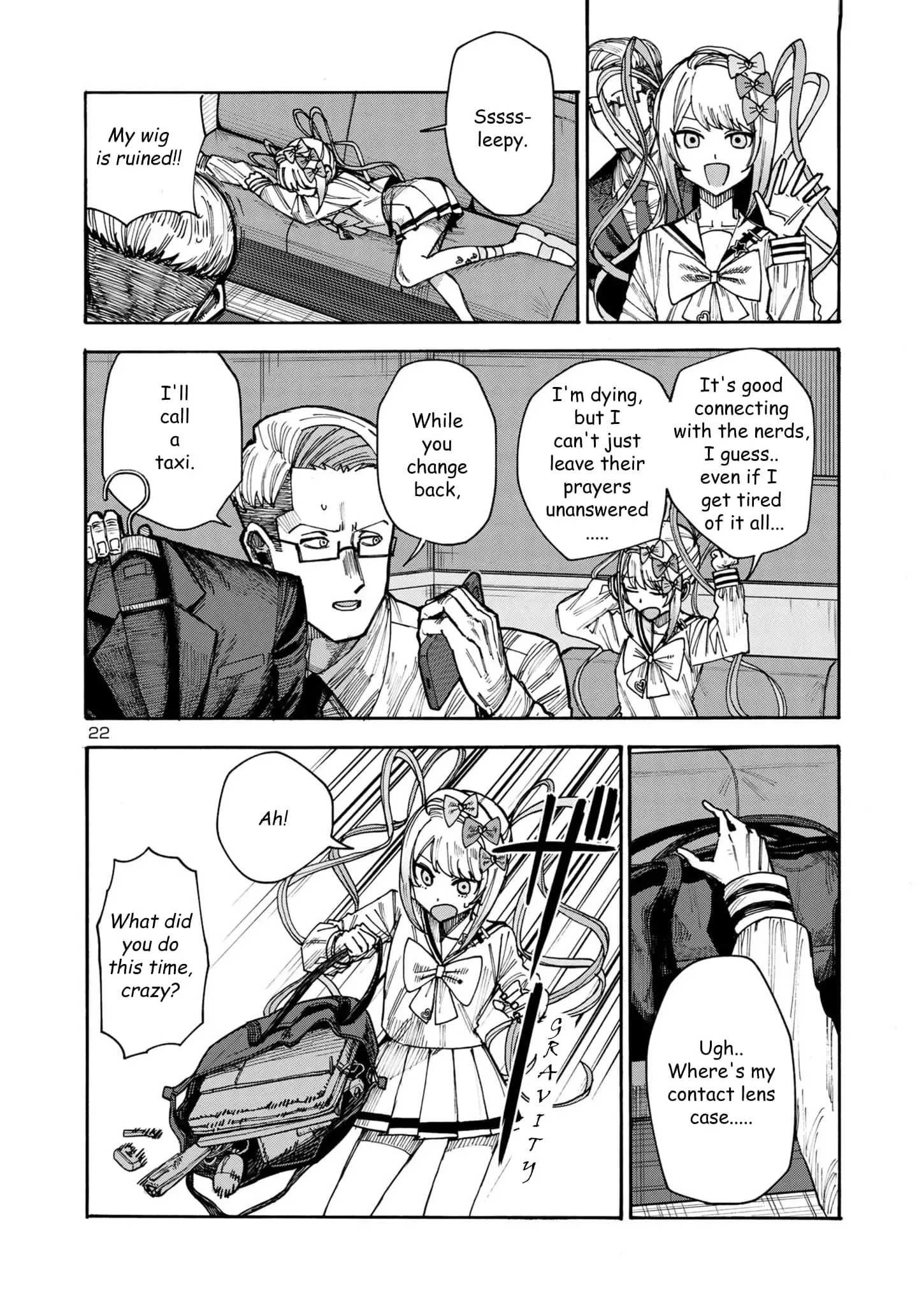 Needy Girl Overdose: Run with My Sick Chapter 3 page 22 - 