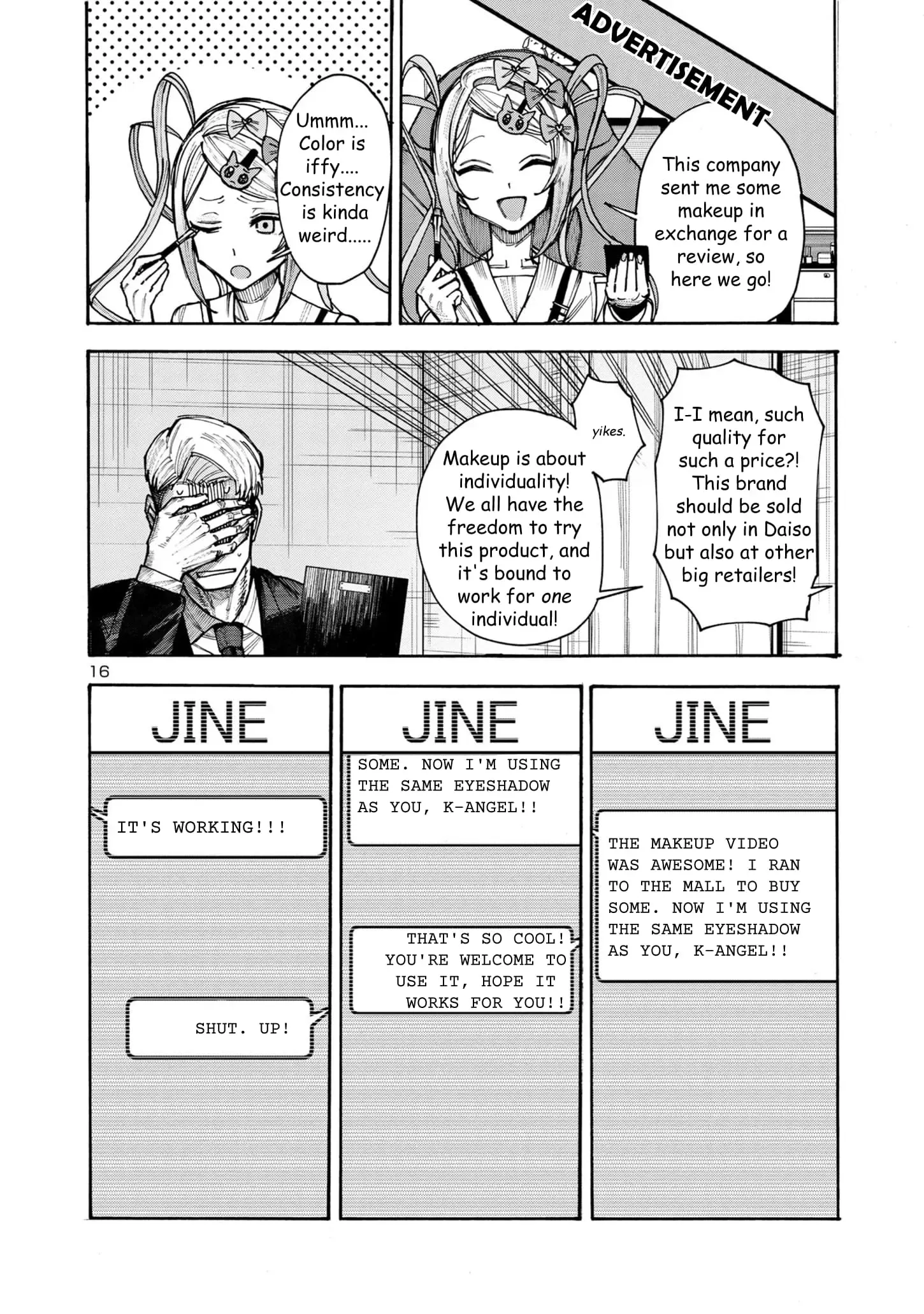 Needy Girl Overdose: Run with My Sick Chapter 4 page 16 - 