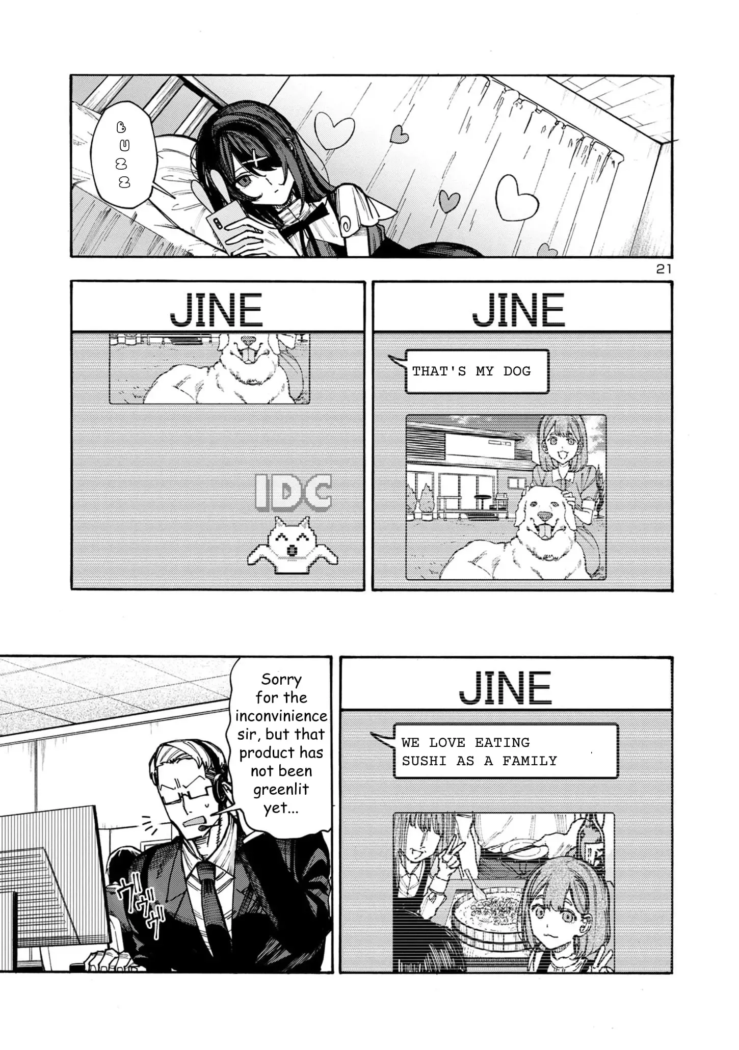 Needy Girl Overdose: Run with My Sick Chapter 4 page 21 - 