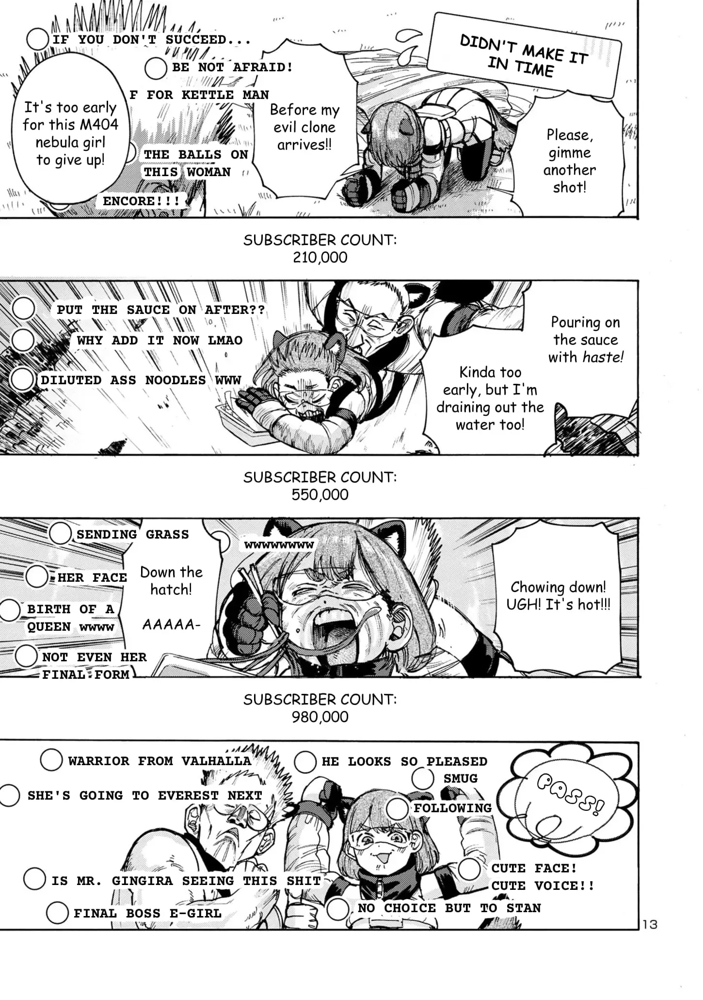 Needy Girl Overdose: Run with My Sick Chapter 5 page 13 - 