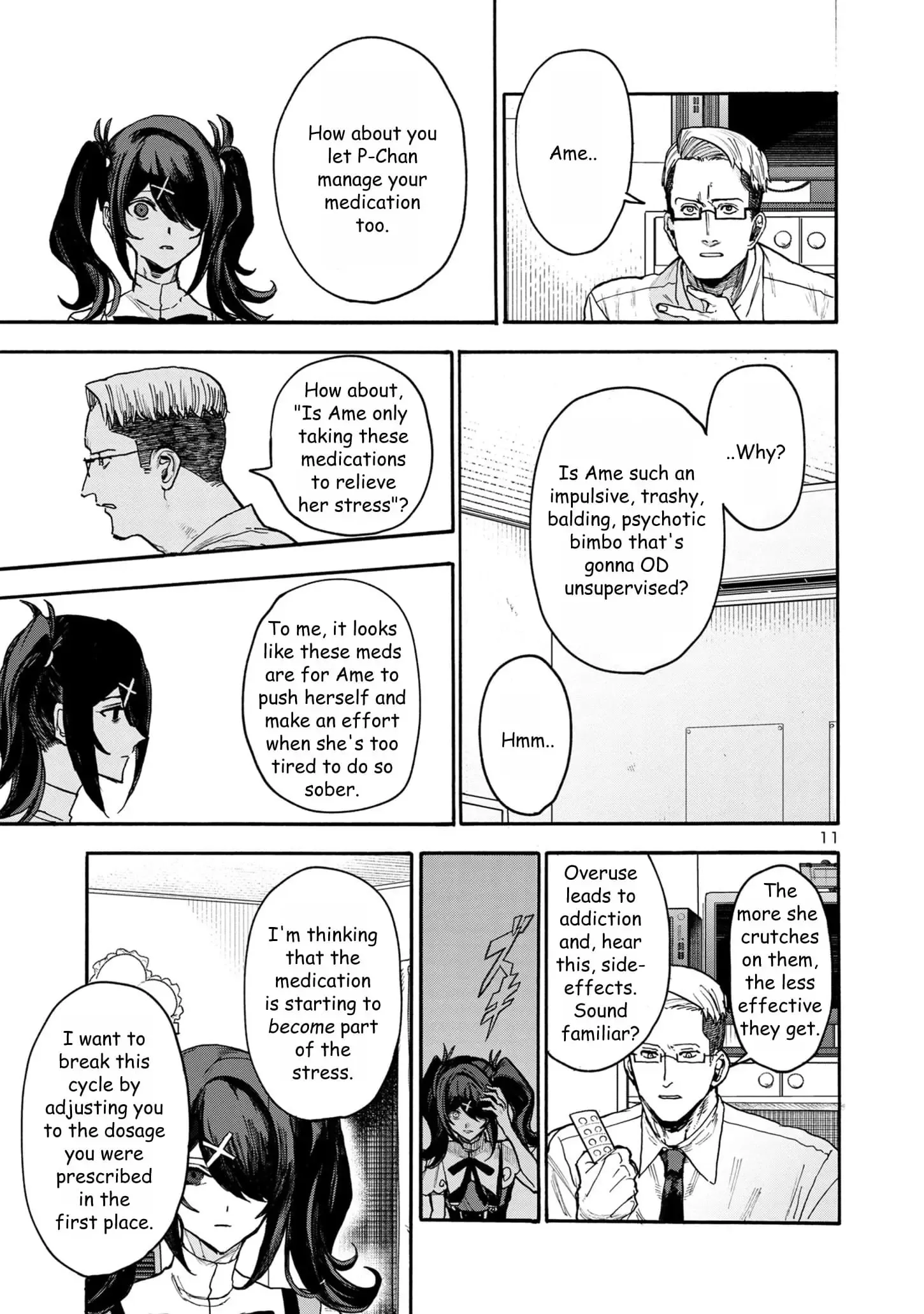 Needy Girl Overdose: Run with My Sick Chapter 6 page 11 - 