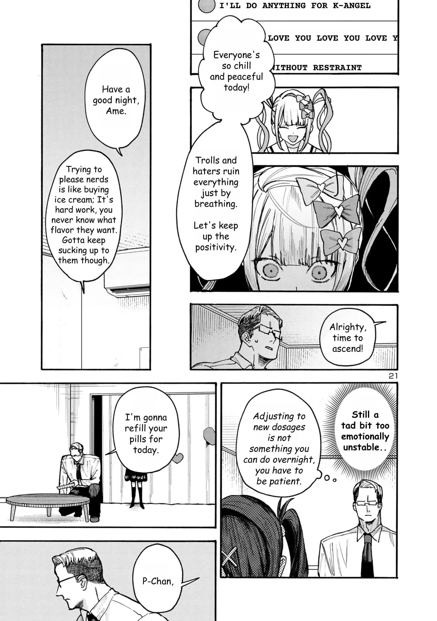 Needy Girl Overdose: Run with My Sick Chapter 6 page 21 - 