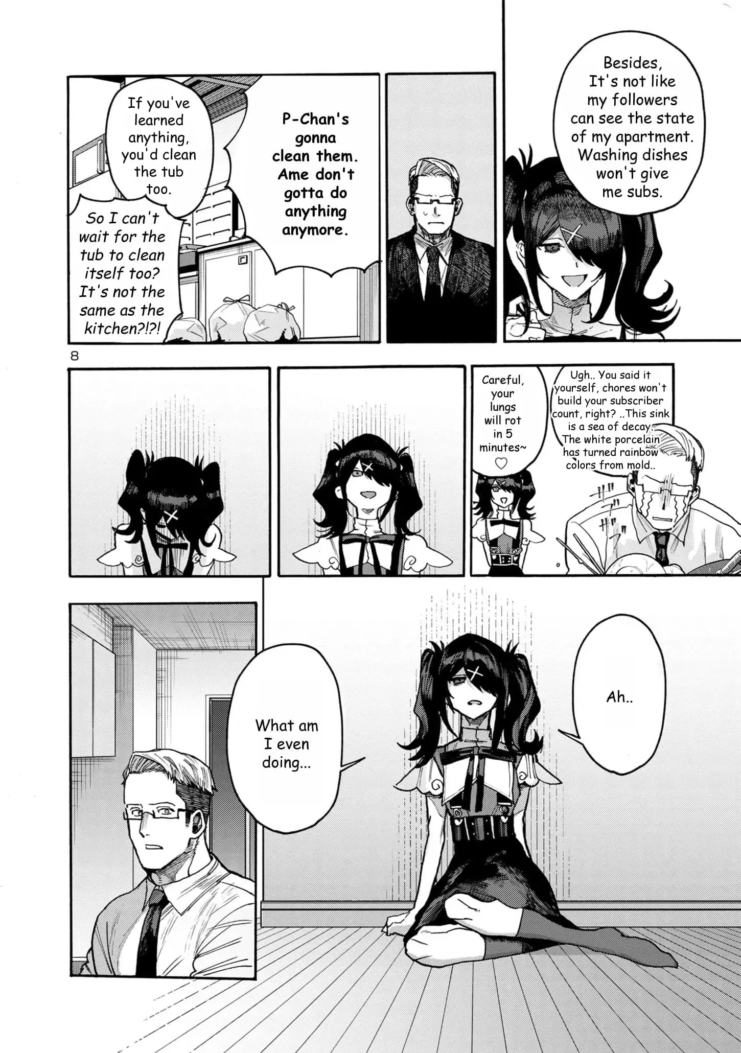 Needy Girl Overdose: Run with My Sick Chapter 6 page 8 - 