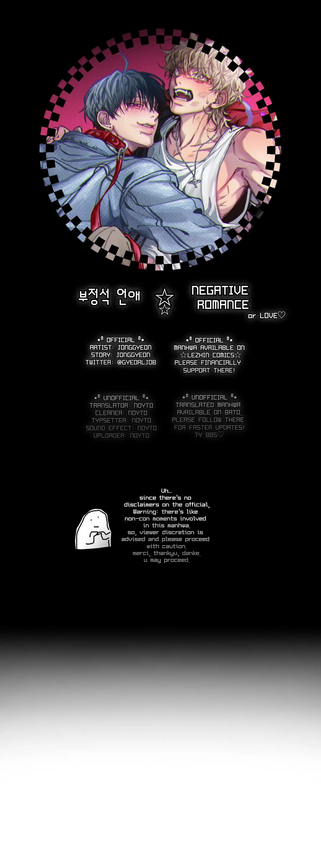 Negative Love Chapter 3.1 page 1 - 