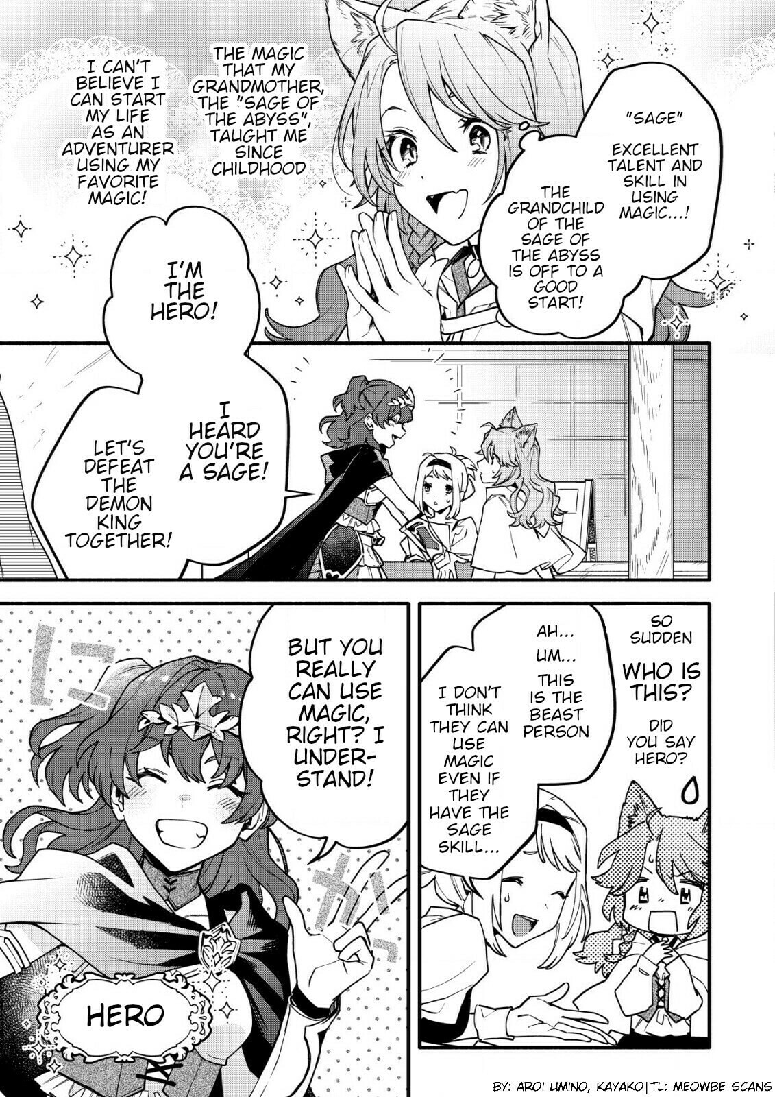 Neko Mahou ga Sekai ni Kakumei wo Okosu sou desu yo? Chapter 1.2 page 5 - 
