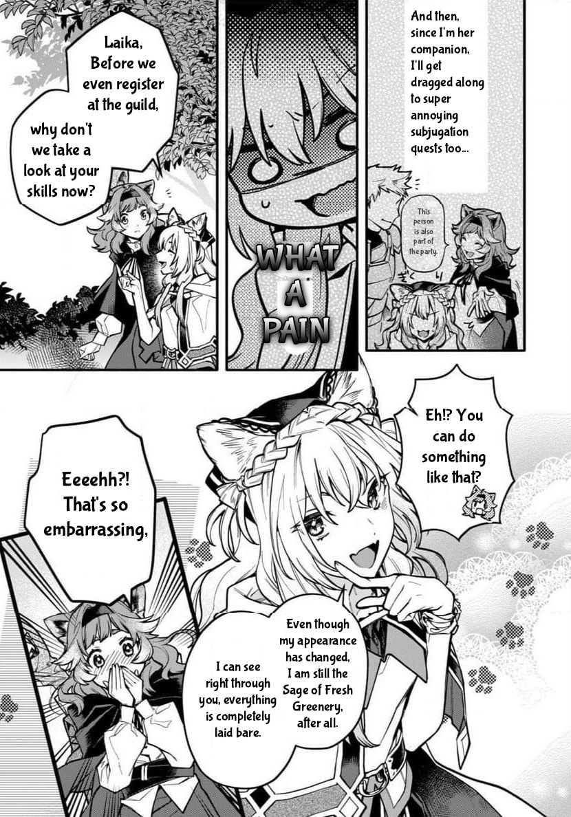 Neko Mahou ga Sekai ni Kakumei wo Okosu sou desu yo? Chapter 3.1 page 8 - 