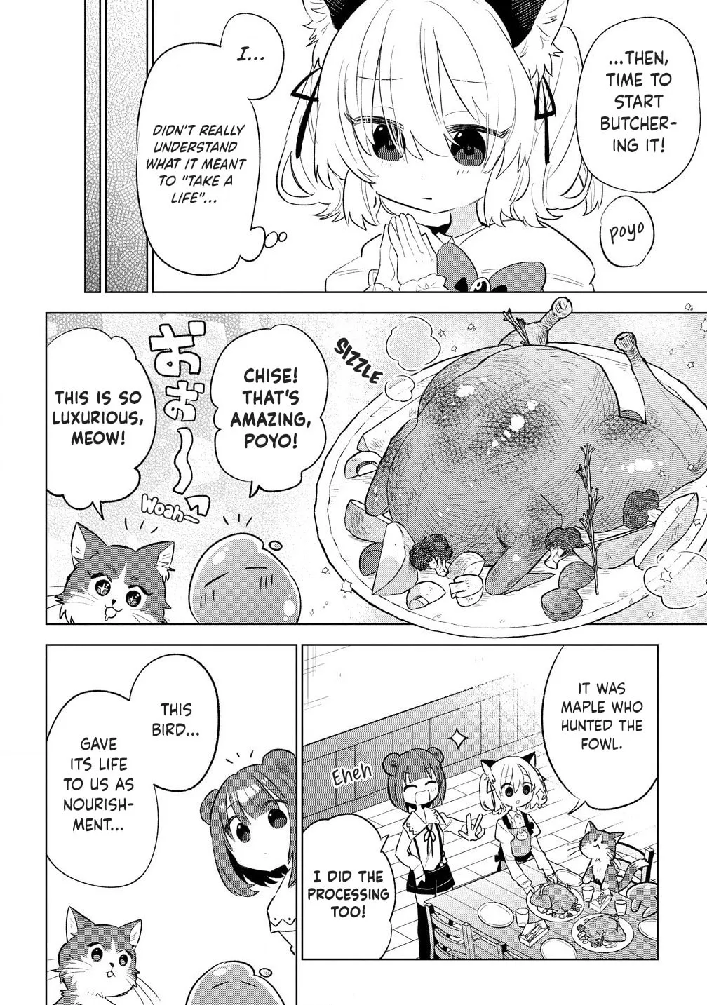 Nekomimi Shoujo wa Mori de Slow Life wo Okuritai: Mofumofu wa Shomou Shimashita ga, Seijo to ka Ouji-sama to ka wa Chuumongai desu Chapter 5 page 23 - 