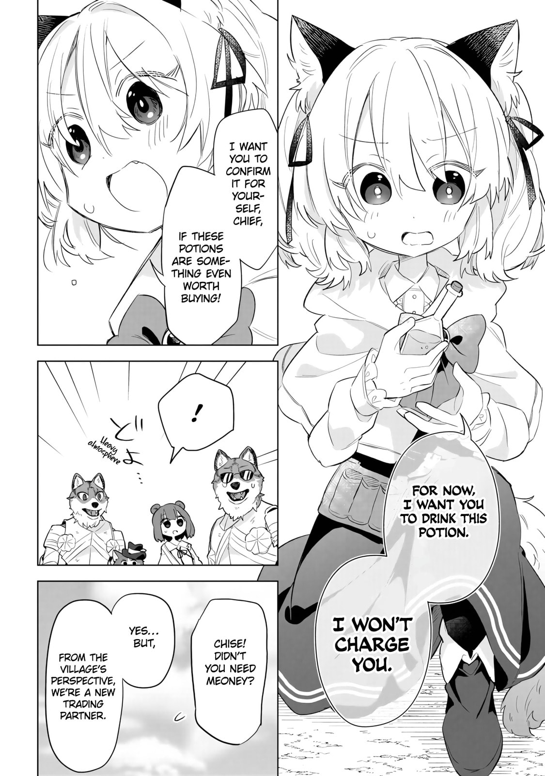 Nekomimi Shoujo wa Mori de Slow Life wo Okuritai: Mofumofu wa Shomou Shimashita ga, Seijo to ka Ouji-sama to ka wa Chuumongai desu Chapter 6 page 9 - 