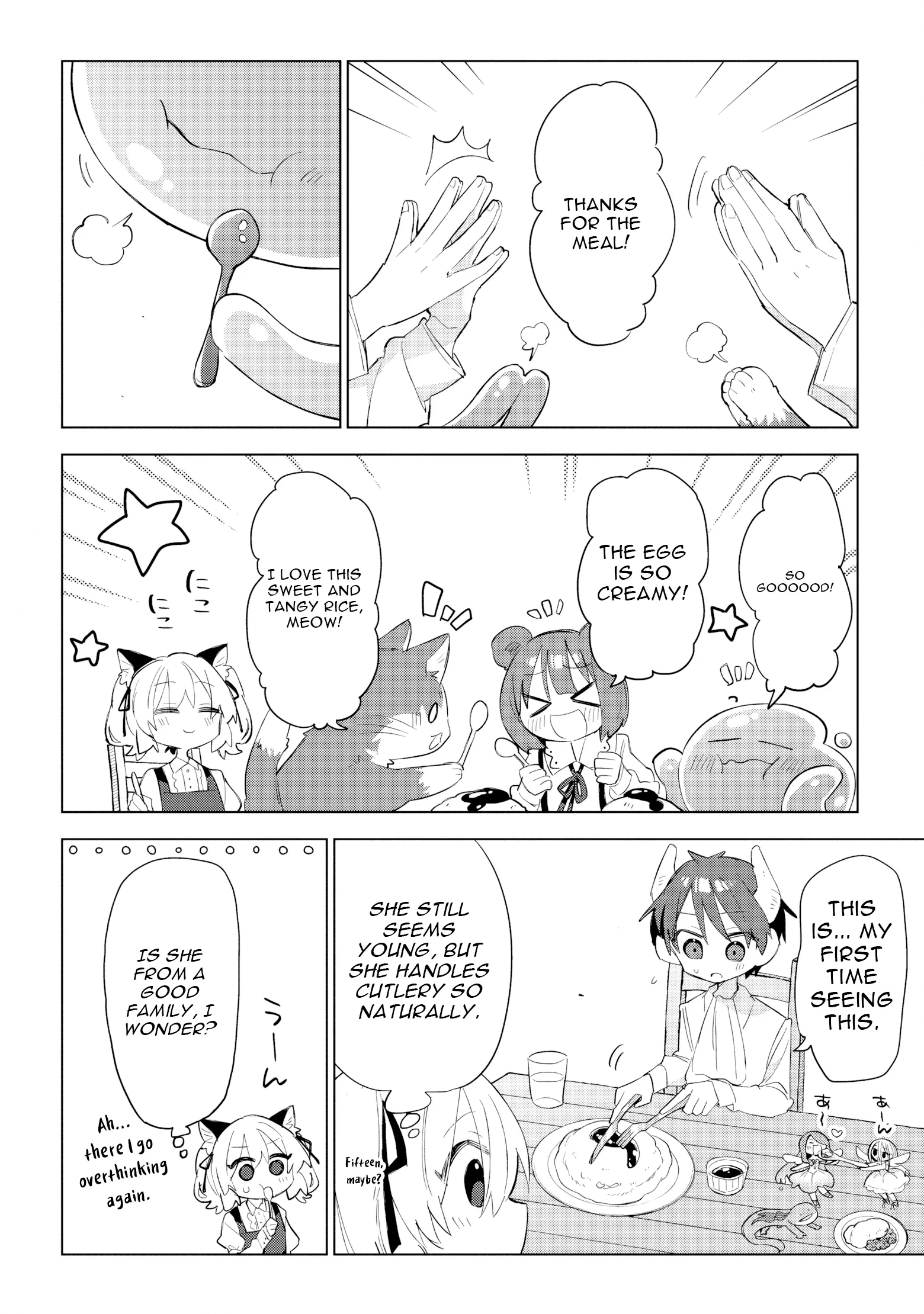 Nekomimi Shoujo wa Mori de Slow Life wo Okuritai: Mofumofu wa Shomou Shimashita ga, Seijo to ka Ouji-sama to ka wa Chuumongai desu Chapter 9 page 17 - 