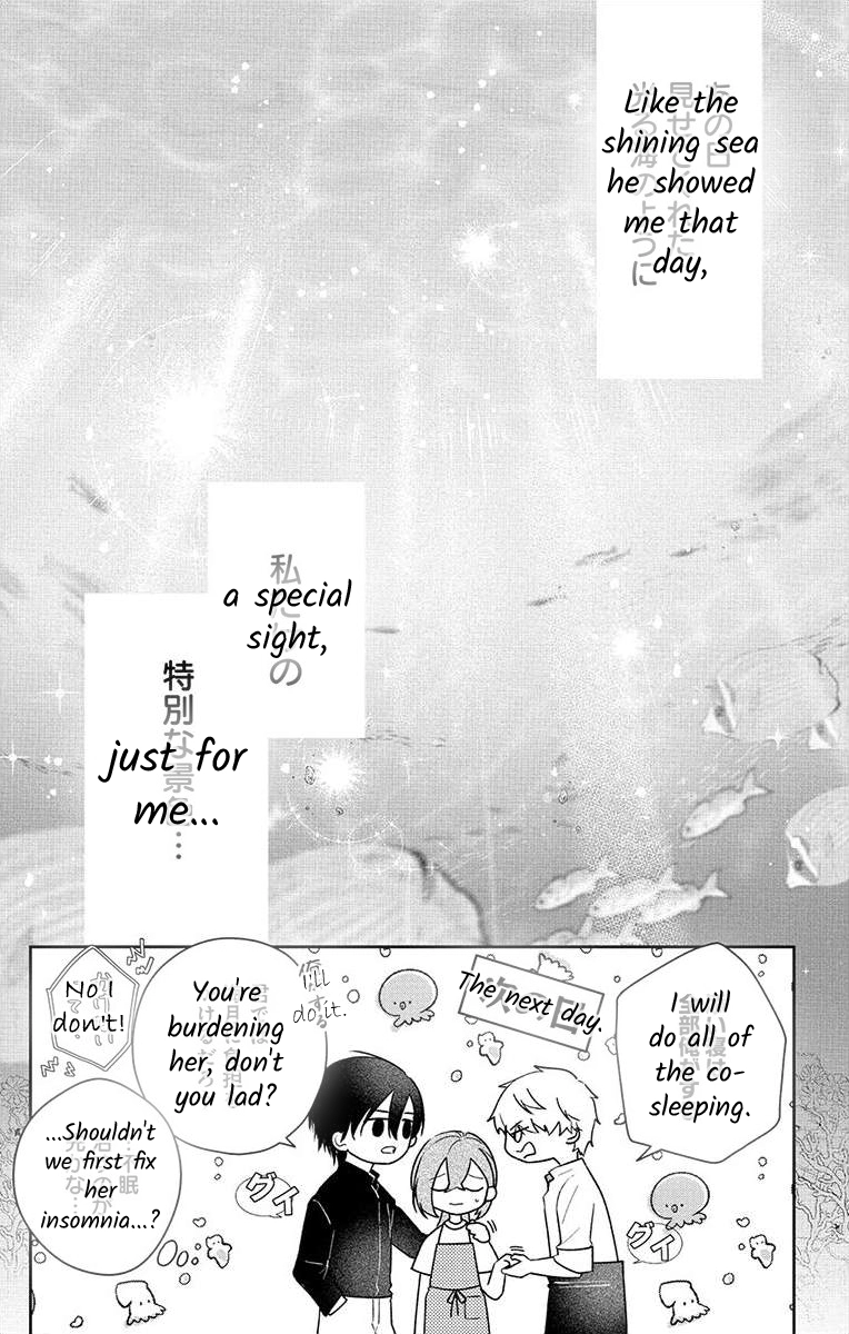 Nemurenu Yoru wa Amaku Nurashite Chapter 4 page 35 - 