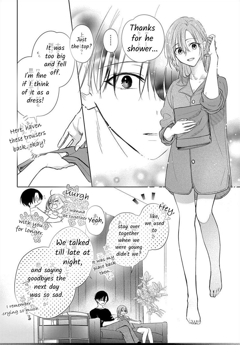 Nemurenu Yoru wa Amaku Nurashite Chapter 6 page 19 - 