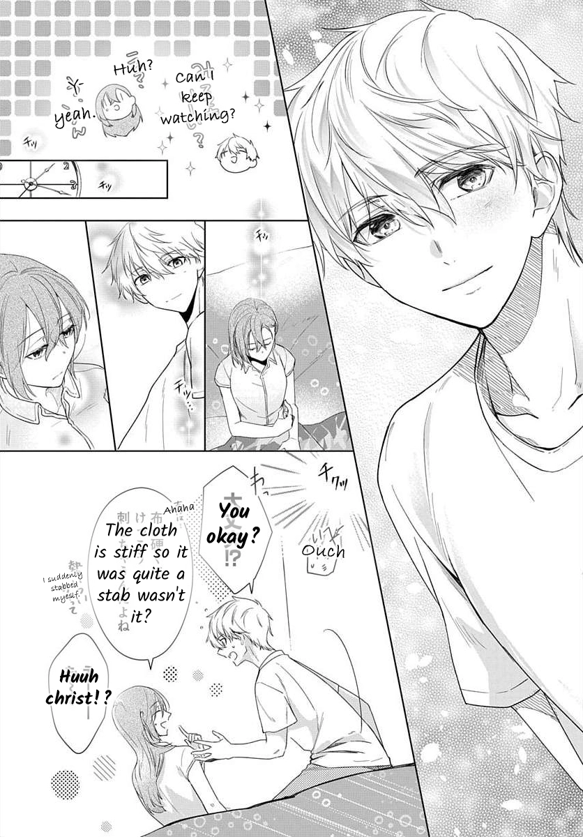 Nemurenu Yoru wa Amaku Nurashite Chapter 8 page 18 - 