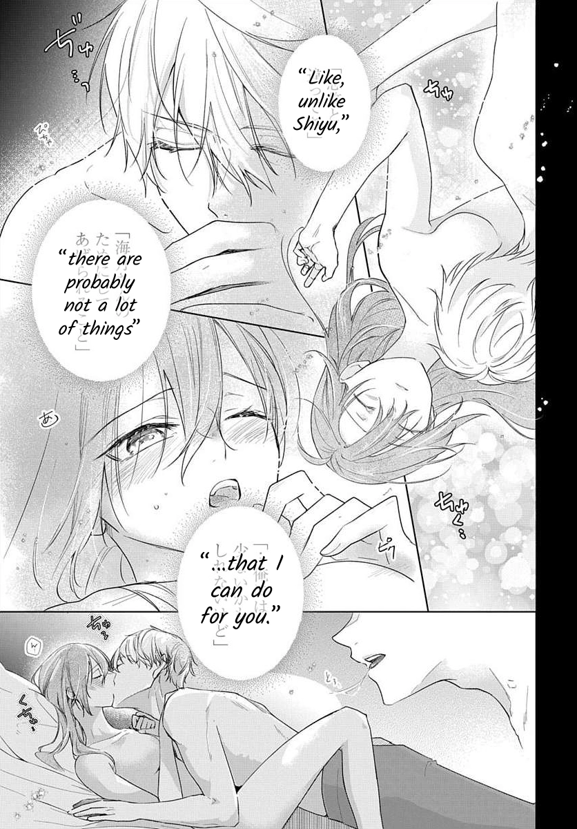 Nemurenu Yoru wa Amaku Nurashite Chapter 8 page 38 - 