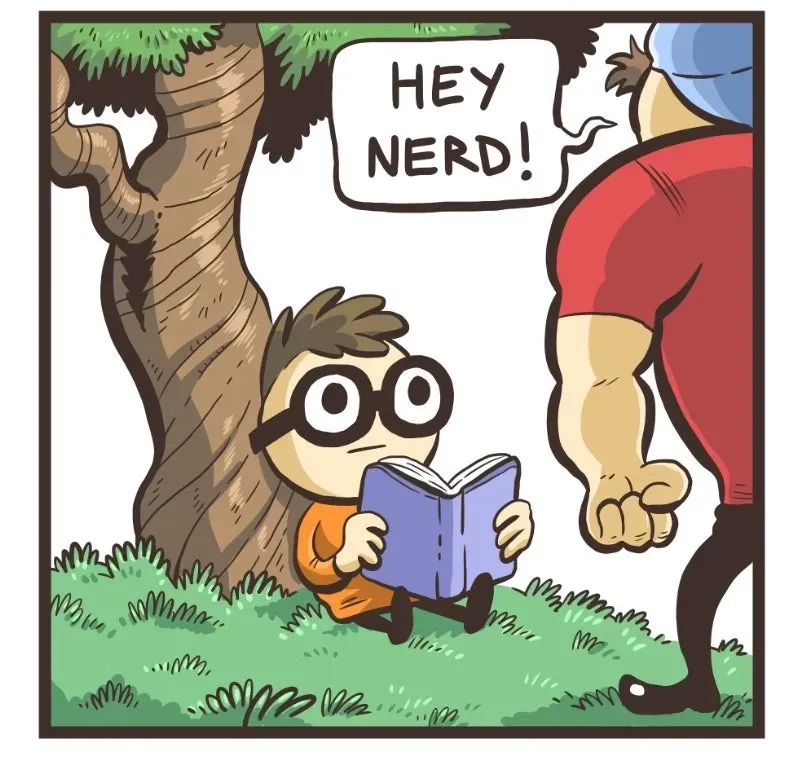 Nerd and Jock Chapter 1 page 2 - 