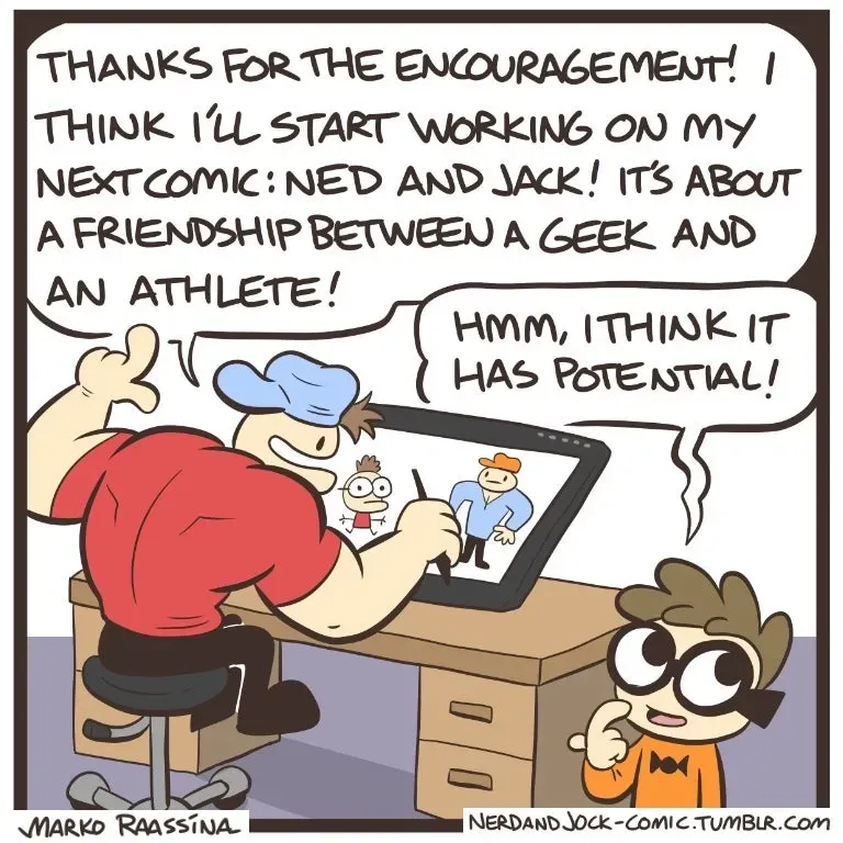 Nerd and Jock Chapter 105 page 5 - 