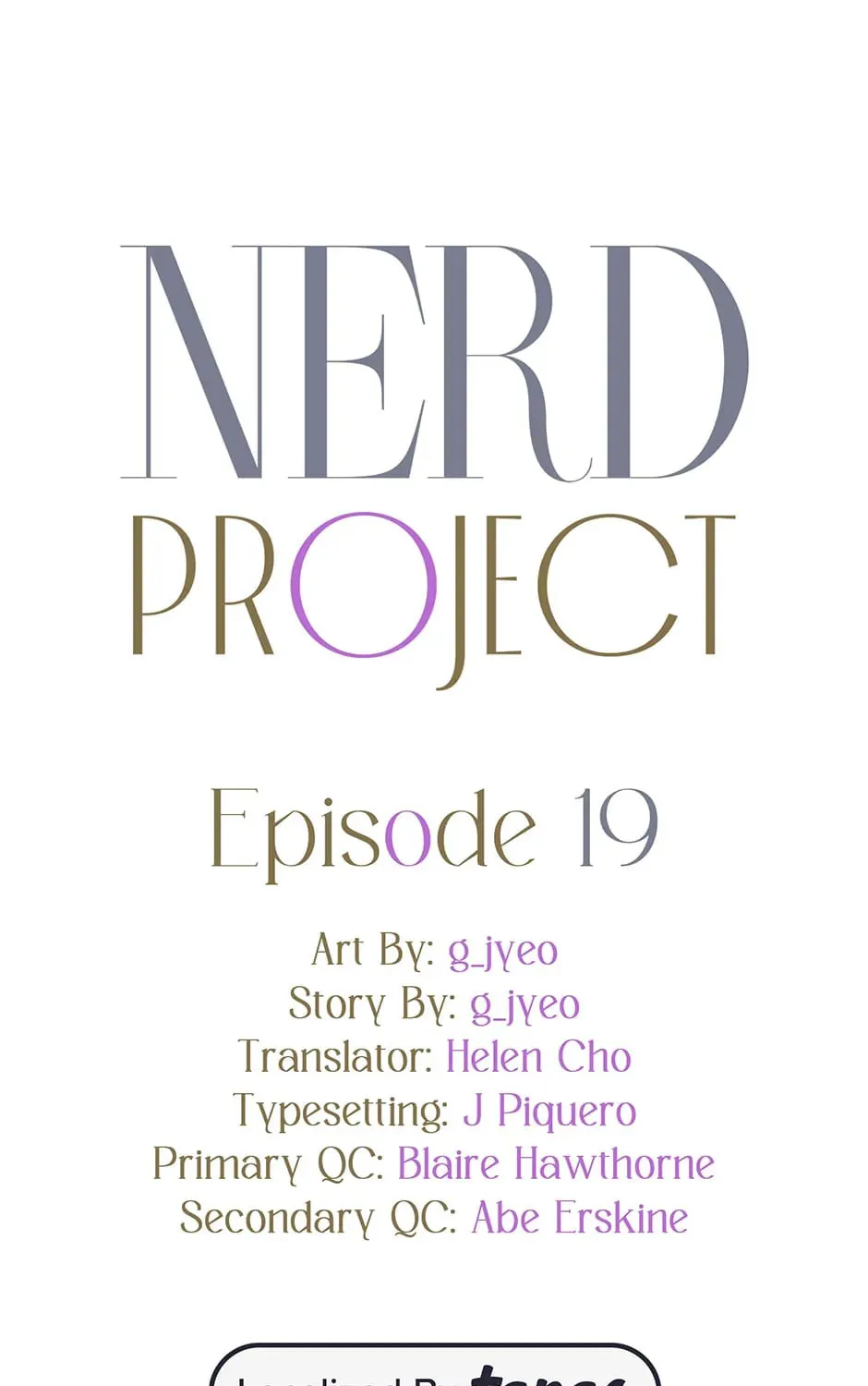 Nerd Project Chapter 19 page 1 - 