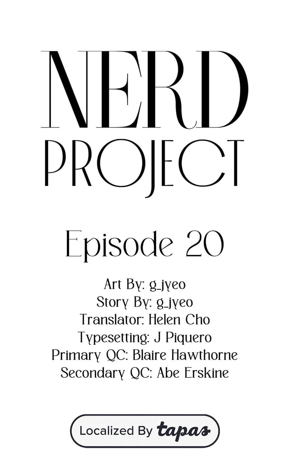 Nerd Project Chapter 20 page 18 - 