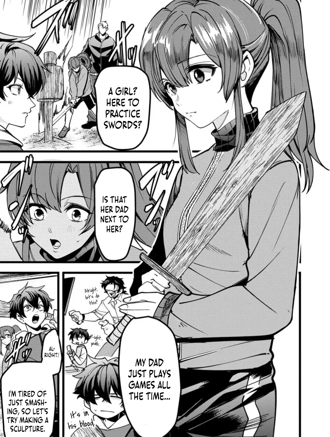 Net Game Haijin no Isekai Tenseiki - Kobushiou to Yobareta Saikyou no Kobushi ga Tsukaenai node, 1-nichi 8-jikan Konbou wo Furu Koto kara Hajimeta Chapter 1 page 82 - 