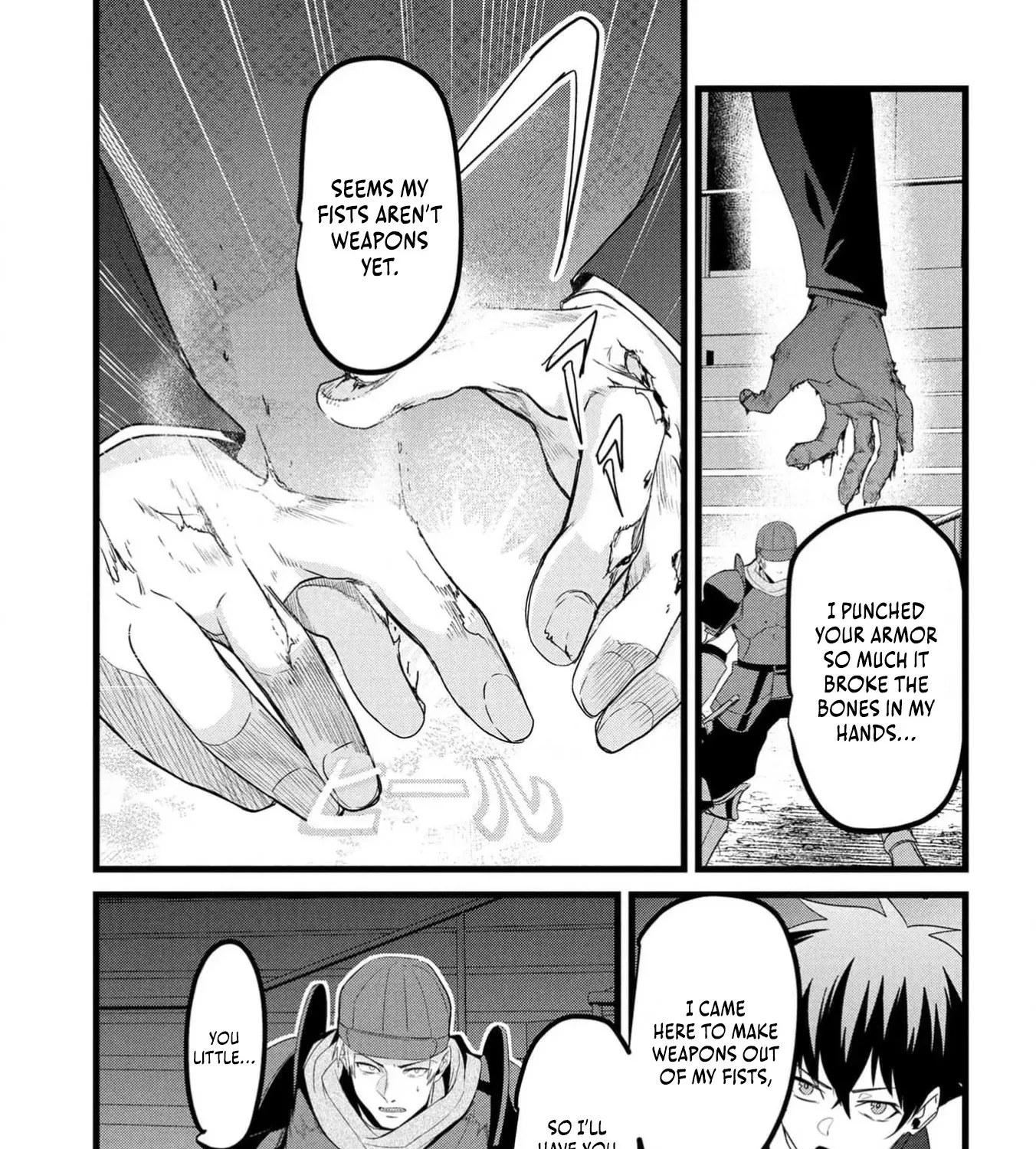 Net Game Haijin no Isekai Tenseiki - Kobushiou to Yobareta Saikyou no Kobushi ga Tsukaenai node, 1-nichi 8-jikan Konbou wo Furu Koto kara Hajimeta Chapter 13 page 24 - 