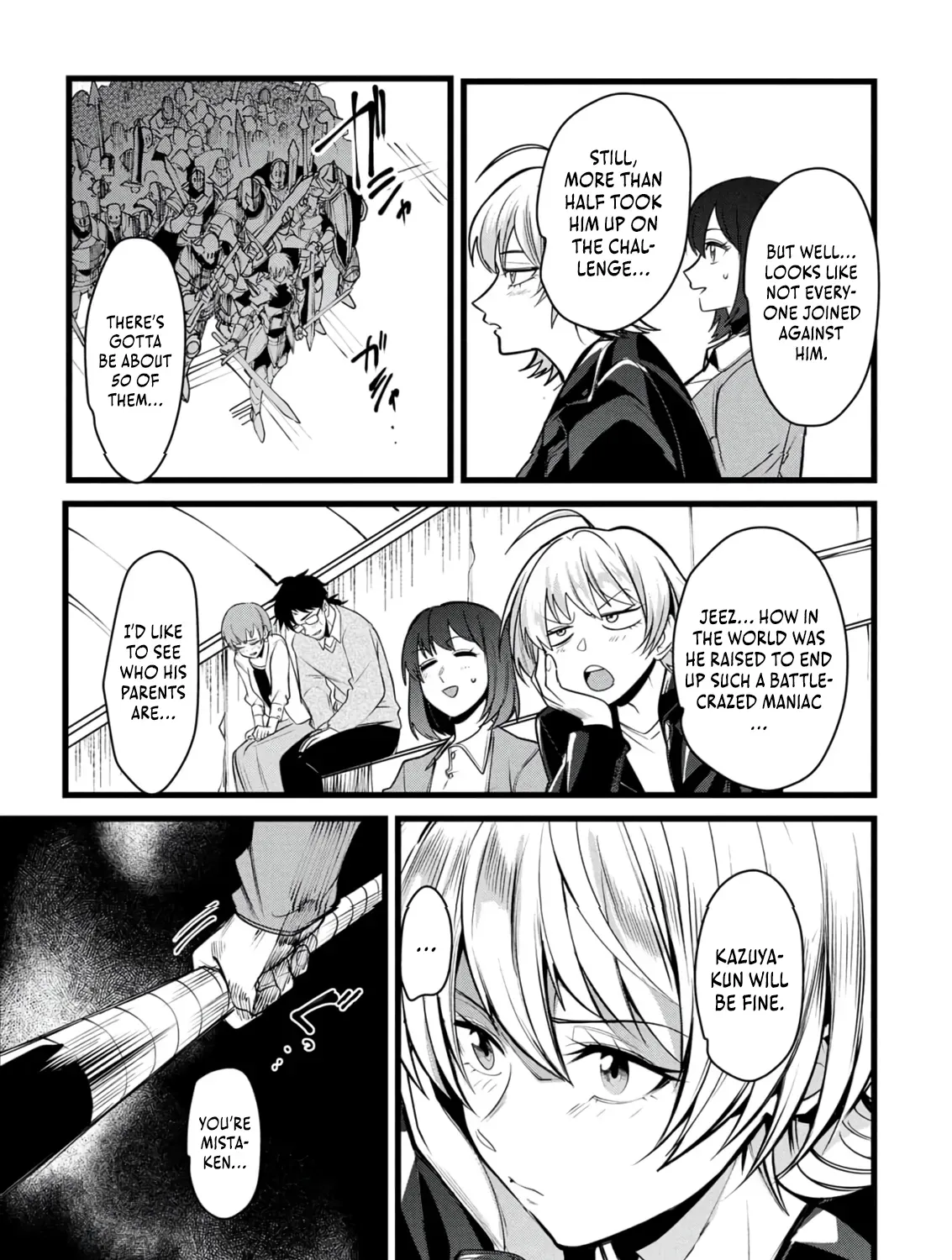Net Game Haijin no Isekai Tenseiki - Kobushiou to Yobareta Saikyou no Kobushi ga Tsukaenai node, 1-nichi 8-jikan Konbou wo Furu Koto kara Hajimeta Chapter 15 page 10 - 