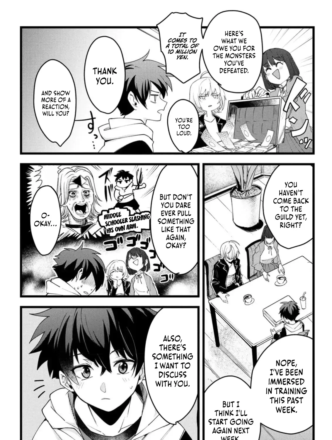 Net Game Haijin no Isekai Tenseiki - Kobushiou to Yobareta Saikyou no Kobushi ga Tsukaenai node, 1-nichi 8-jikan Konbou wo Furu Koto kara Hajimeta Chapter 9 page 18 - 