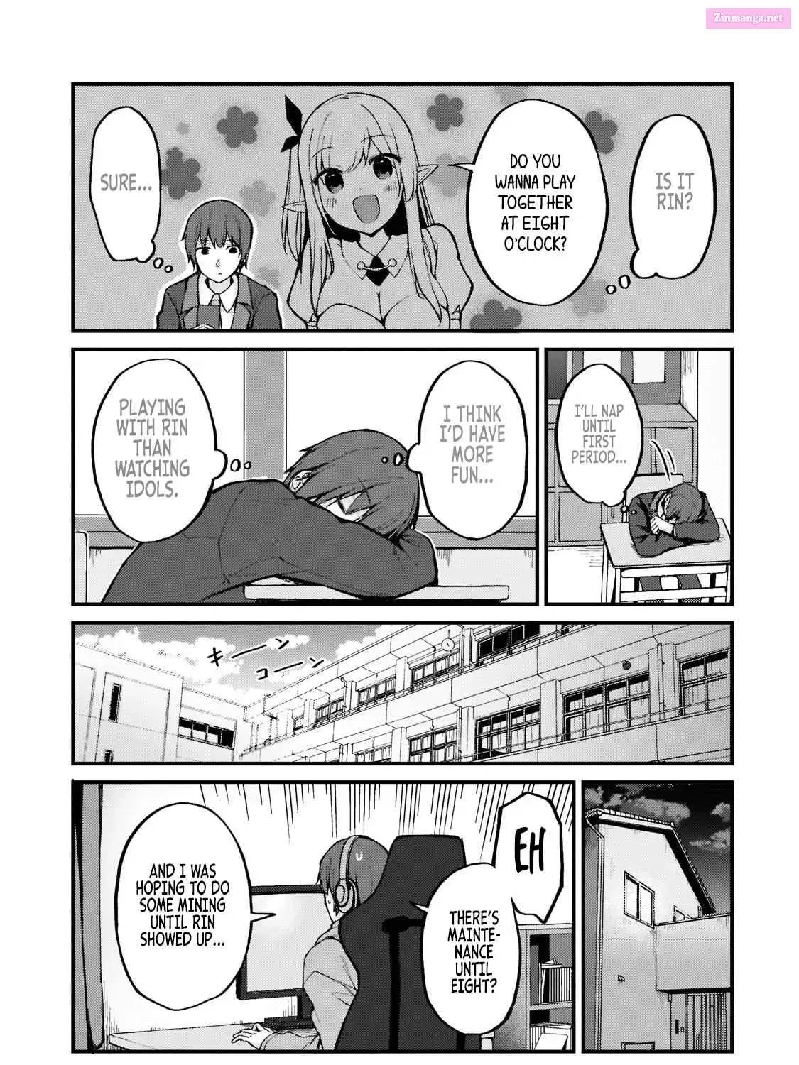 Netoge no Yome ga Ninki Idol Datta: Cool kei no Kanojo wa Genjitsu demo Yome no Tsumori de Iru Chapter 1 page 34 - 