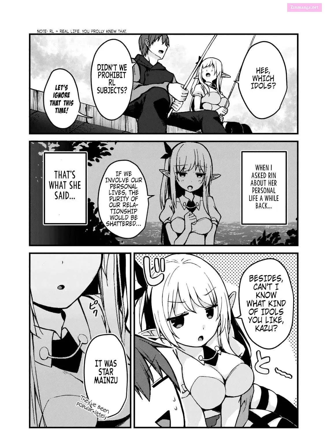 Netoge no Yome ga Ninki Idol Datta: Cool kei no Kanojo wa Genjitsu demo Yome no Tsumori de Iru Chapter 1 page 50 - 