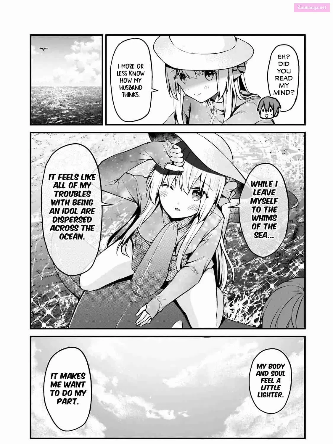Netoge no Yome ga Ninki Idol Datta: Cool kei no Kanojo wa Genjitsu demo Yome no Tsumori de Iru Chapter 14 page 21 - 