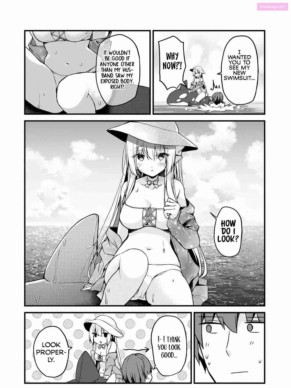 Netoge no Yome ga Ninki Idol Datta: Cool kei no Kanojo wa Genjitsu demo Yome no Tsumori de Iru Chapter 14 page 27 - 