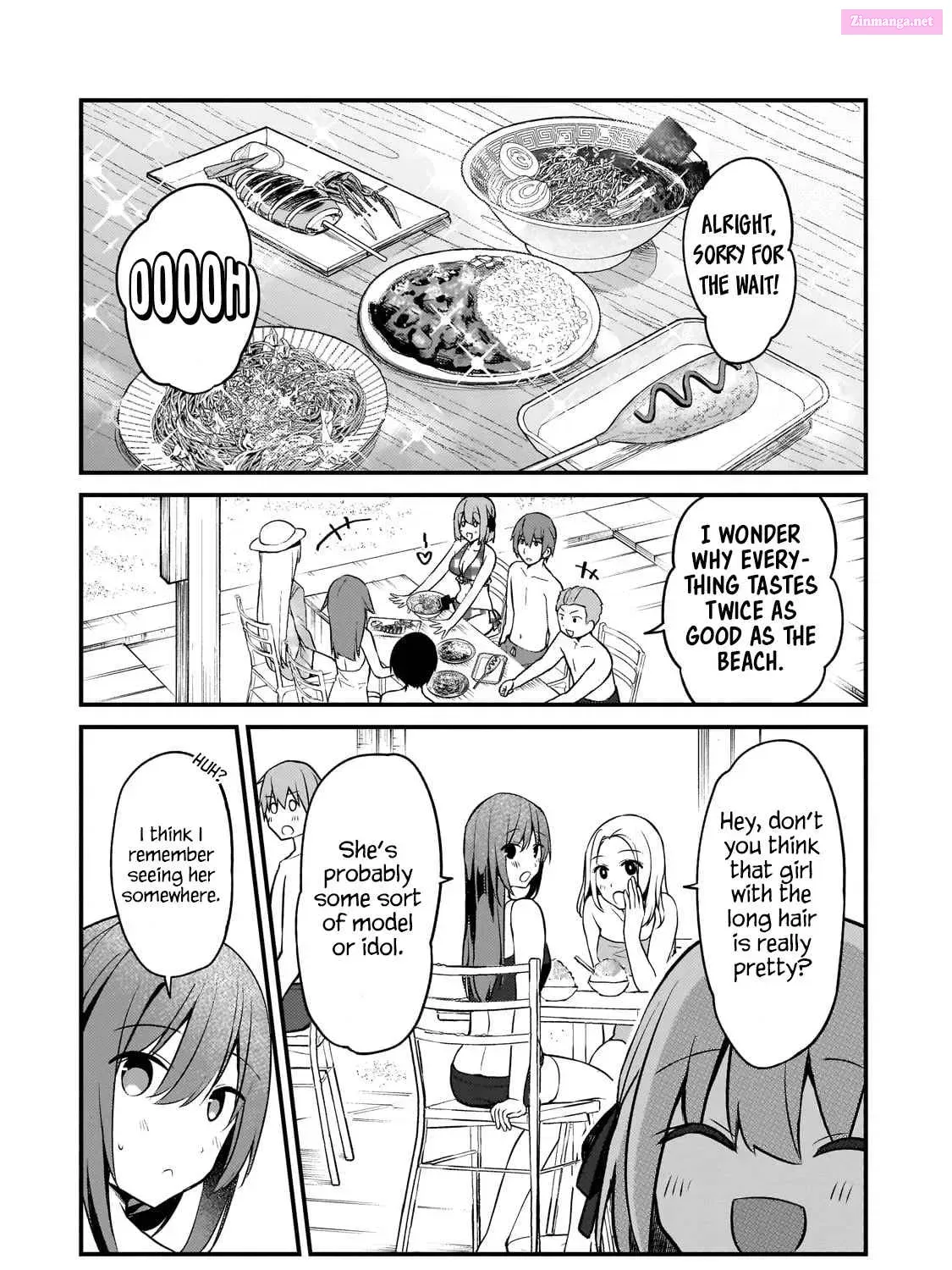 Netoge no Yome ga Ninki Idol Datta: Cool kei no Kanojo wa Genjitsu demo Yome no Tsumori de Iru Chapter 15 page 3 - 