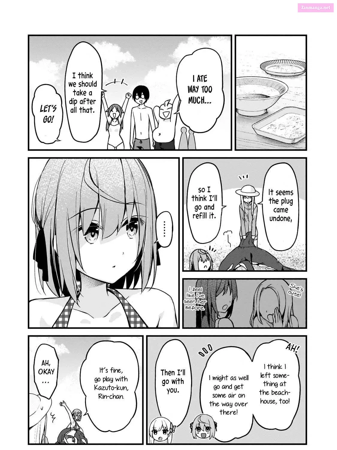 Netoge no Yome ga Ninki Idol Datta: Cool kei no Kanojo wa Genjitsu demo Yome no Tsumori de Iru Chapter 15 page 7 - 