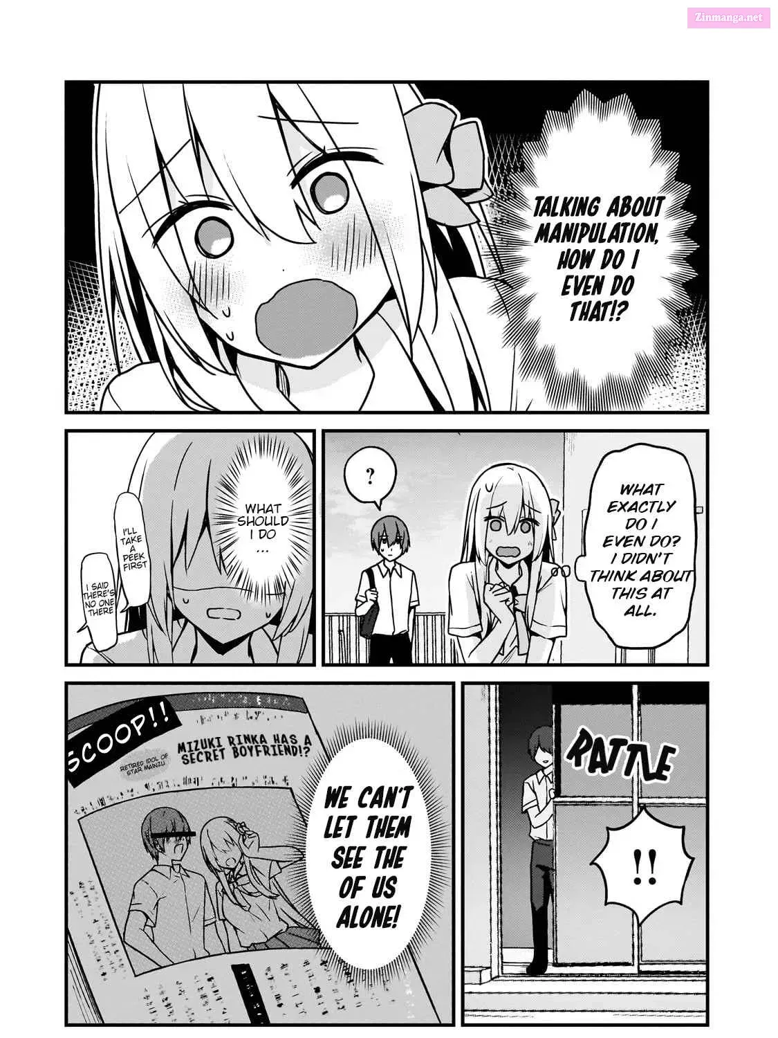 Netoge no Yome ga Ninki Idol Datta: Cool kei no Kanojo wa Genjitsu demo Yome no Tsumori de Iru Chapter 16 page 19 - 