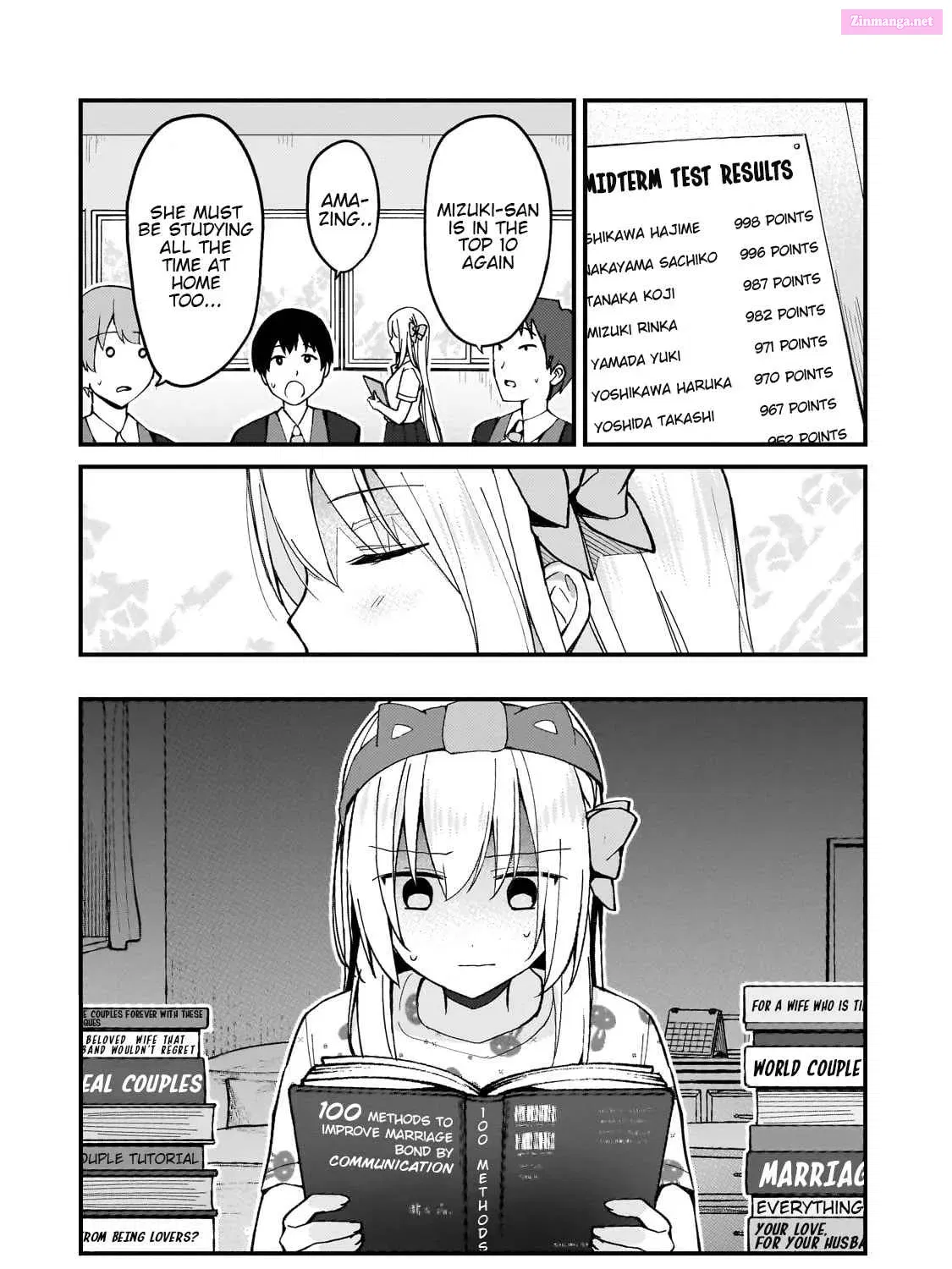Netoge no Yome ga Ninki Idol Datta: Cool kei no Kanojo wa Genjitsu demo Yome no Tsumori de Iru Chapter 16 page 3 - 