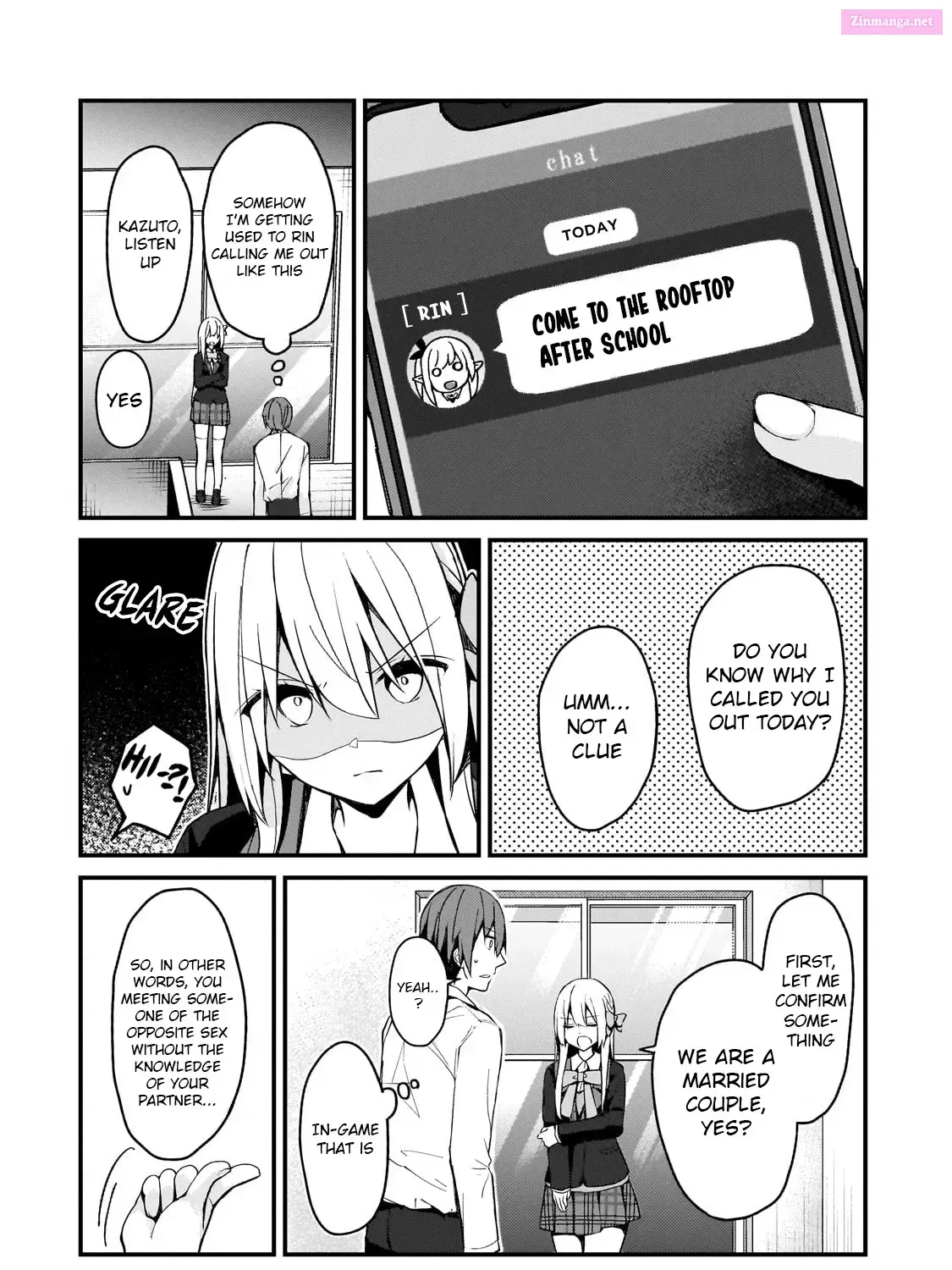 Netoge no Yome ga Ninki Idol Datta: Cool kei no Kanojo wa Genjitsu demo Yome no Tsumori de Iru Chapter 17 page 19 - 