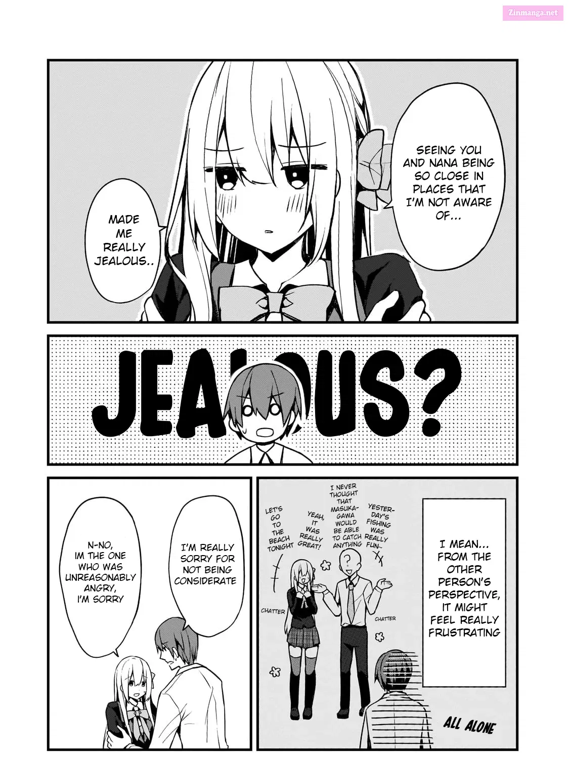 Netoge no Yome ga Ninki Idol Datta: Cool kei no Kanojo wa Genjitsu demo Yome no Tsumori de Iru Chapter 17 page 23 - 