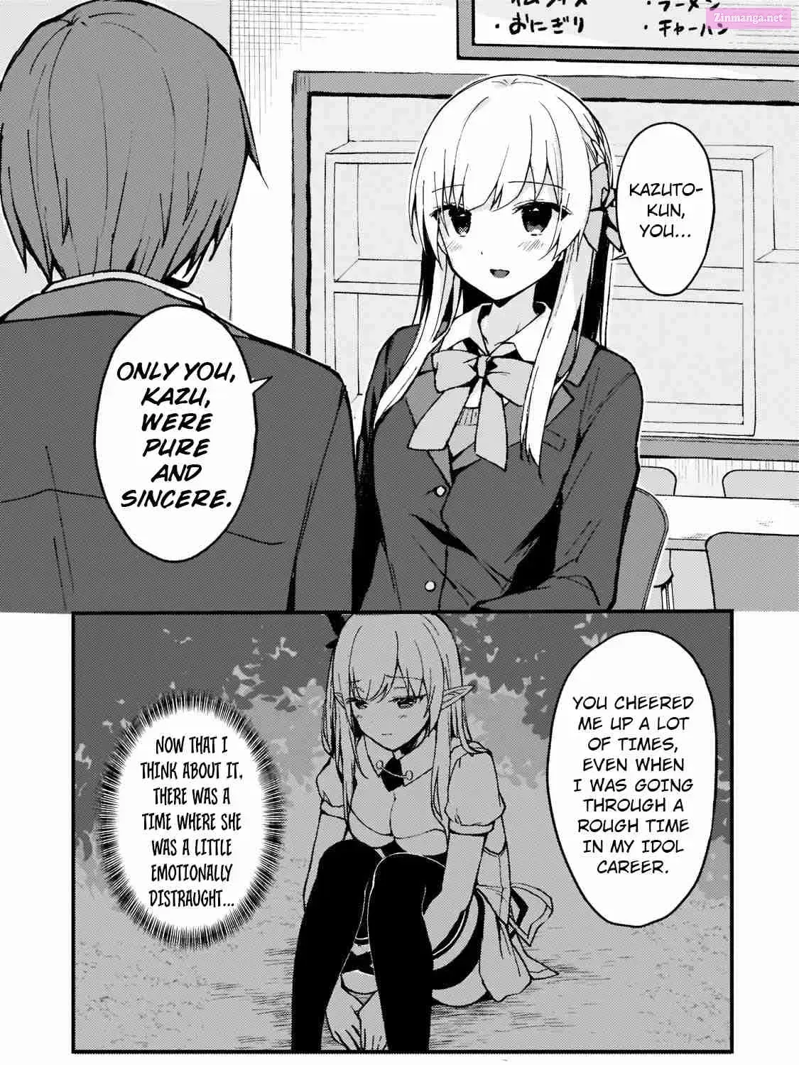 Netoge no Yome ga Ninki Idol Datta: Cool kei no Kanojo wa Genjitsu demo Yome no Tsumori de Iru Chapter 2 page 21 - 