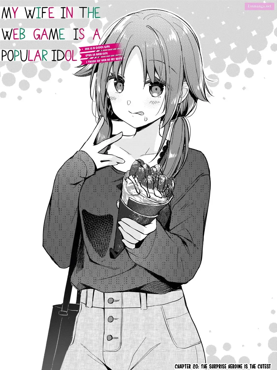 Netoge no Yome ga Ninki Idol Datta: Cool kei no Kanojo wa Genjitsu demo Yome no Tsumori de Iru Chapter 21 page 1 - 