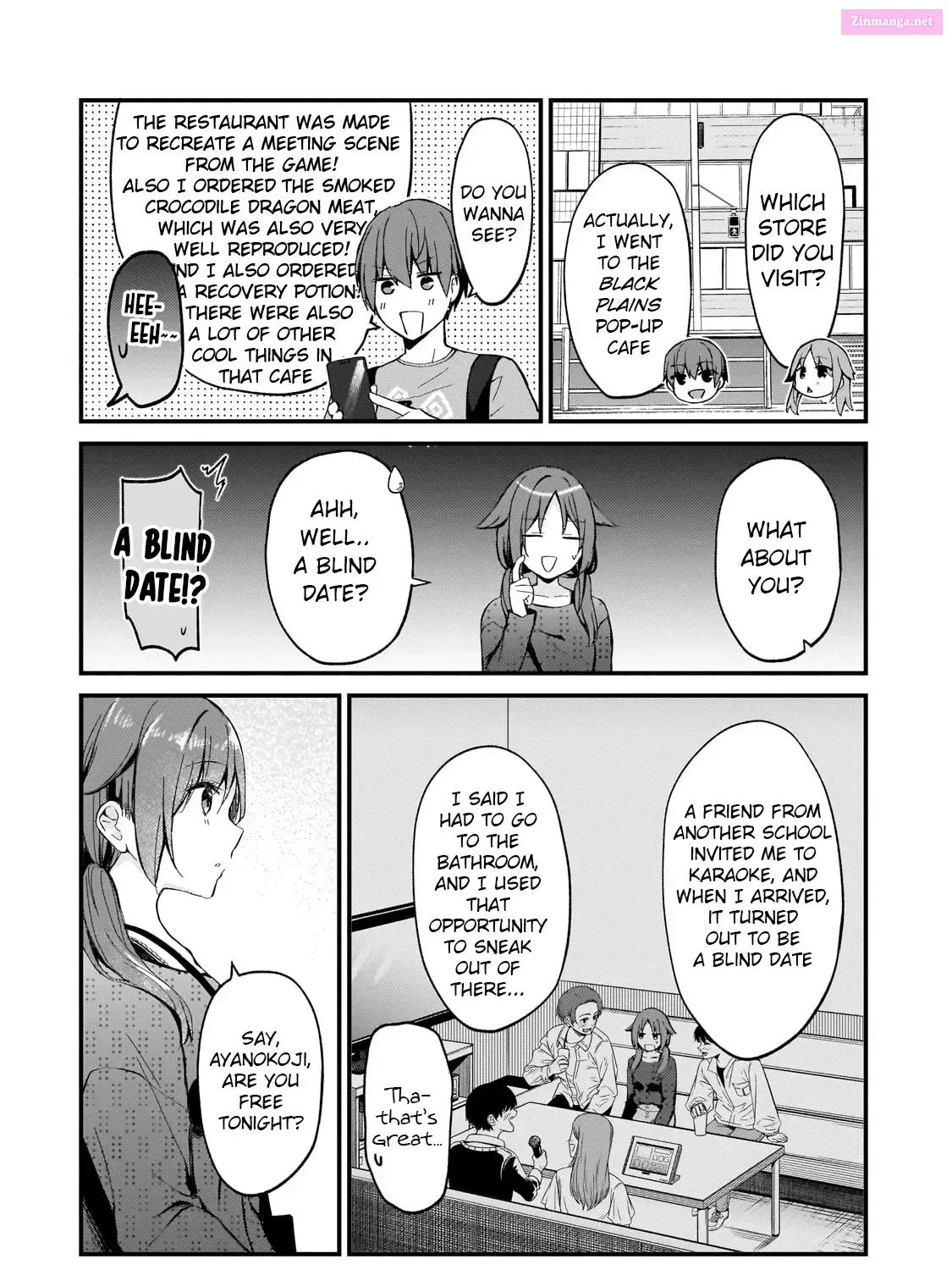 Netoge no Yome ga Ninki Idol Datta: Cool kei no Kanojo wa Genjitsu demo Yome no Tsumori de Iru Chapter 21 page 7 - 