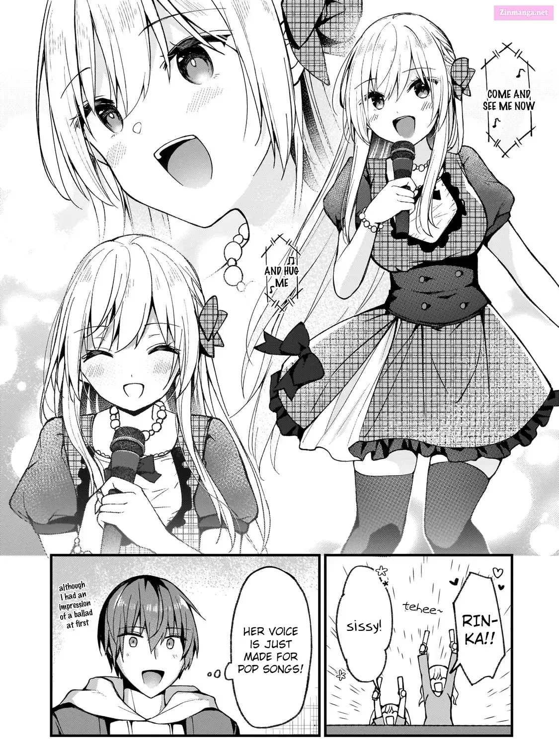 Netoge no Yome ga Ninki Idol Datta: Cool kei no Kanojo wa Genjitsu demo Yome no Tsumori de Iru Chapter 22 page 13 - 