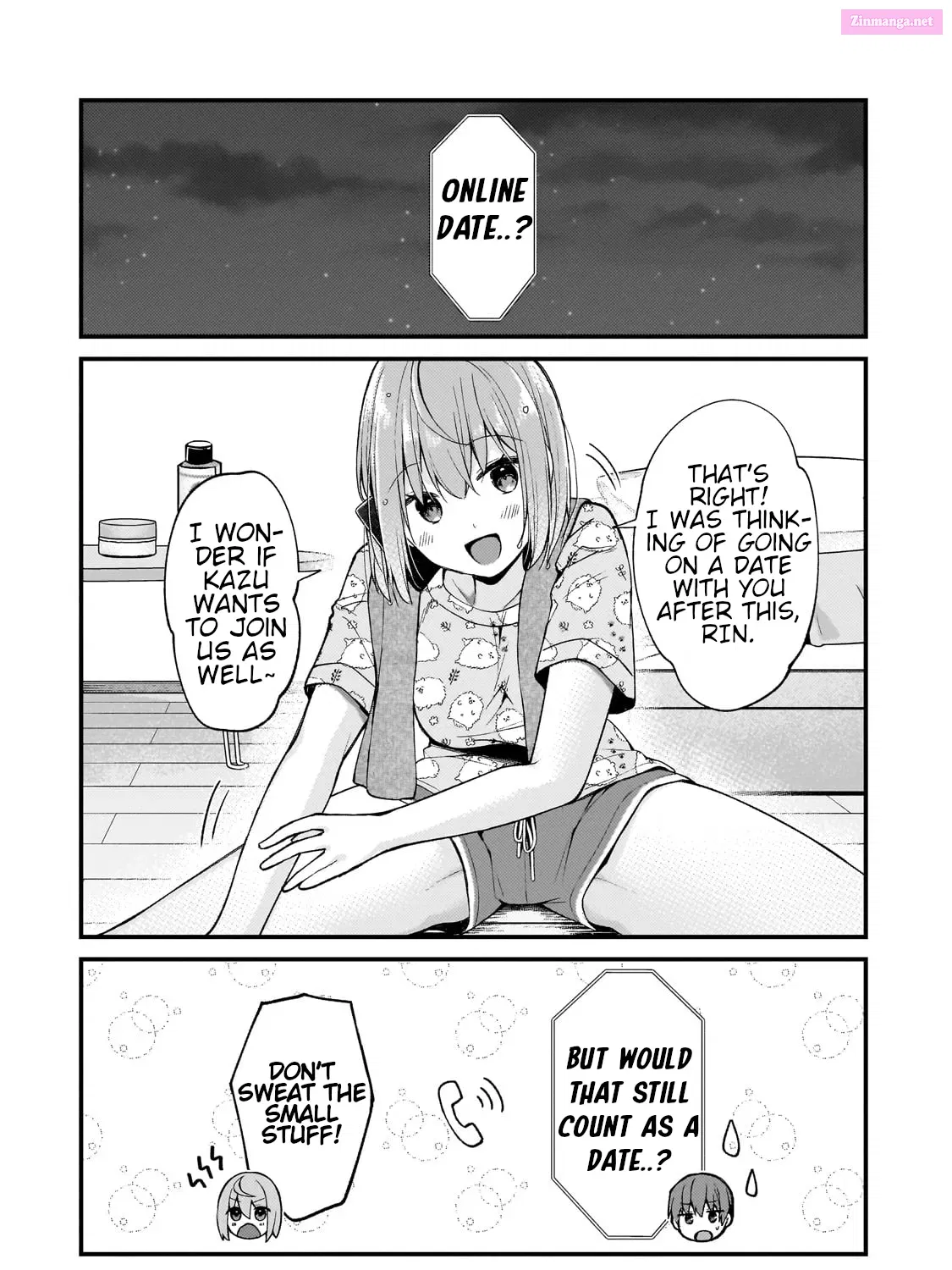 Netoge no Yome ga Ninki Idol Datta: Cool kei no Kanojo wa Genjitsu demo Yome no Tsumori de Iru Chapter 23 page 3 - 