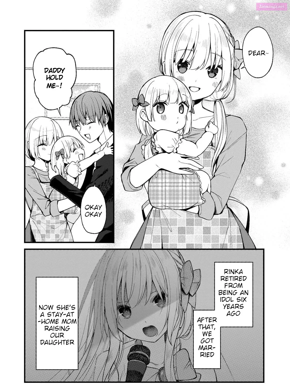 Netoge no Yome ga Ninki Idol Datta: Cool kei no Kanojo wa Genjitsu demo Yome no Tsumori de Iru Chapter 24 page 3 - 