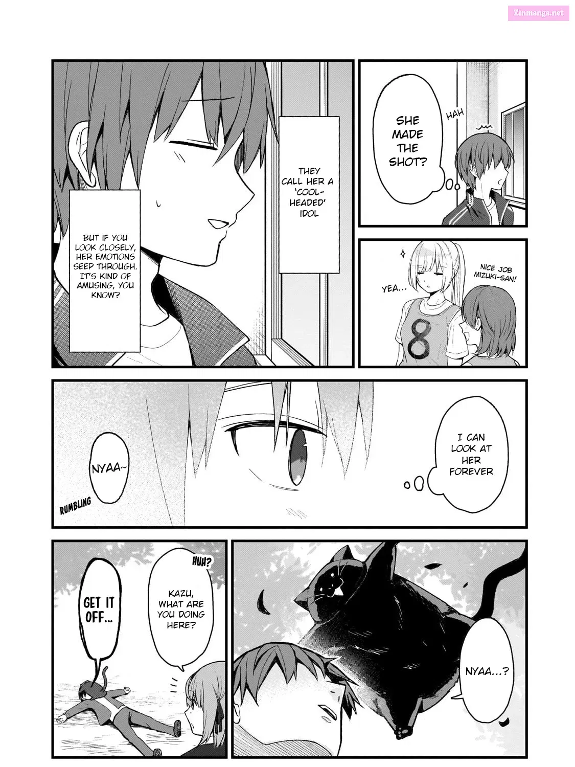Netoge no Yome ga Ninki Idol Datta: Cool kei no Kanojo wa Genjitsu demo Yome no Tsumori de Iru Chapter 24 page 27 - 