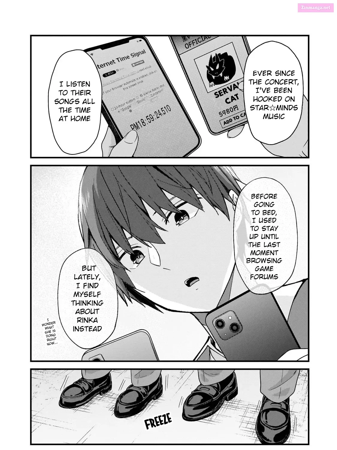 Netoge no Yome ga Ninki Idol Datta: Cool kei no Kanojo wa Genjitsu demo Yome no Tsumori de Iru Chapter 24 page 31 - 