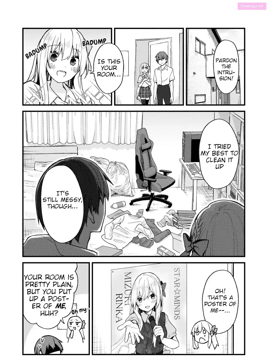 Netoge no Yome ga Ninki Idol Datta: Cool kei no Kanojo wa Genjitsu demo Yome no Tsumori de Iru Chapter 25 page 8 - 