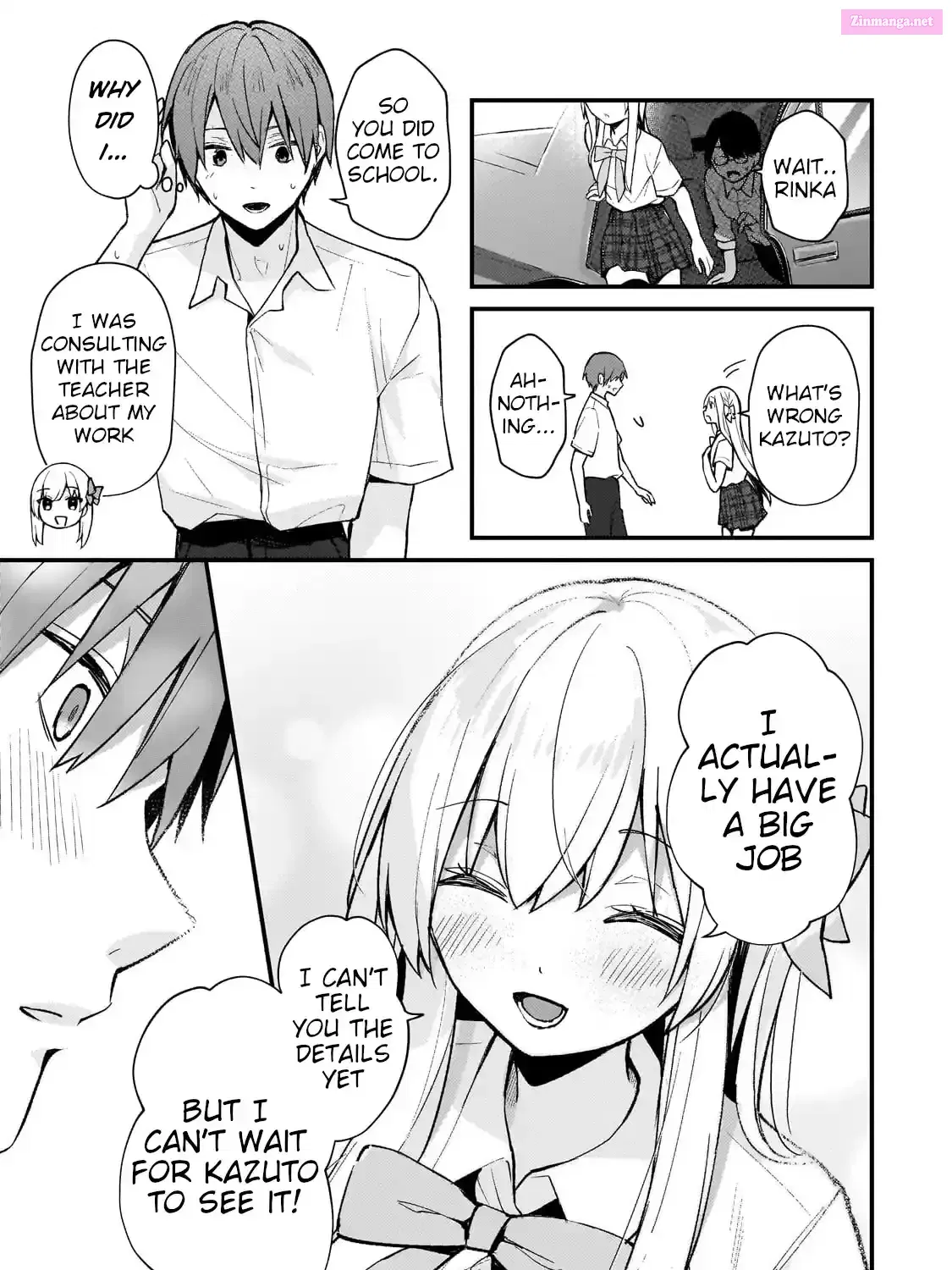 Netoge no Yome ga Ninki Idol Datta: Cool kei no Kanojo wa Genjitsu demo Yome no Tsumori de Iru Chapter 27 page 23 - 