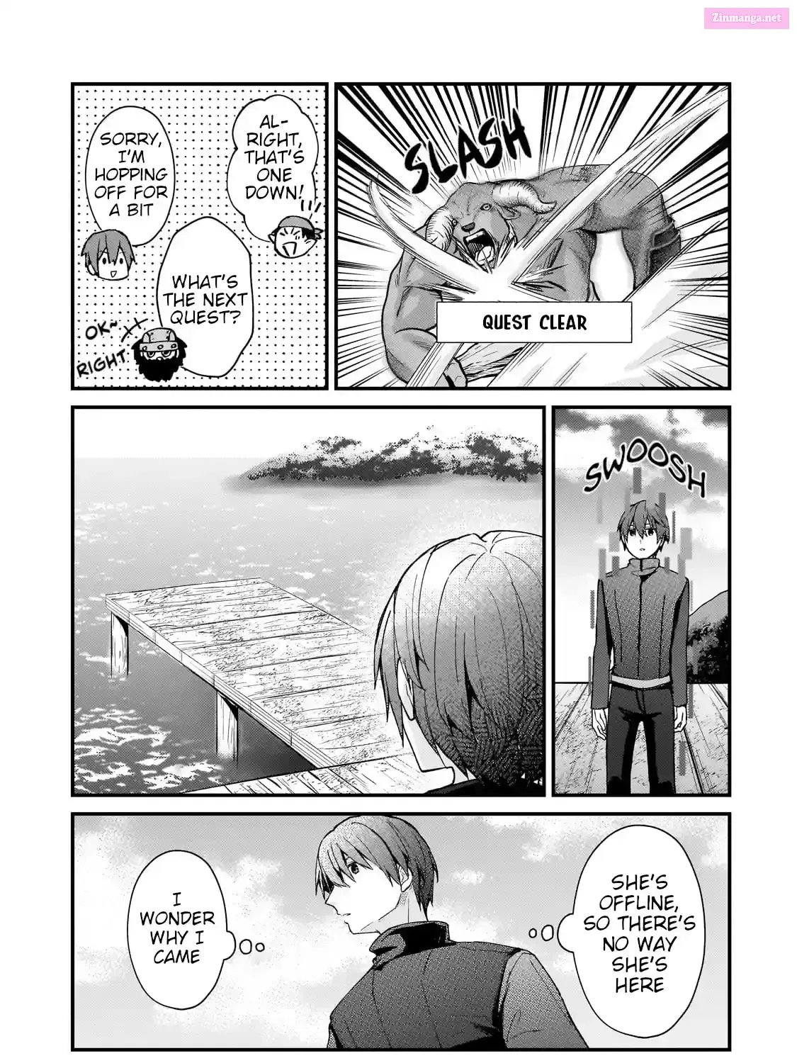 Netoge no Yome ga Ninki Idol Datta: Cool kei no Kanojo wa Genjitsu demo Yome no Tsumori de Iru Chapter 27 page 5 - 