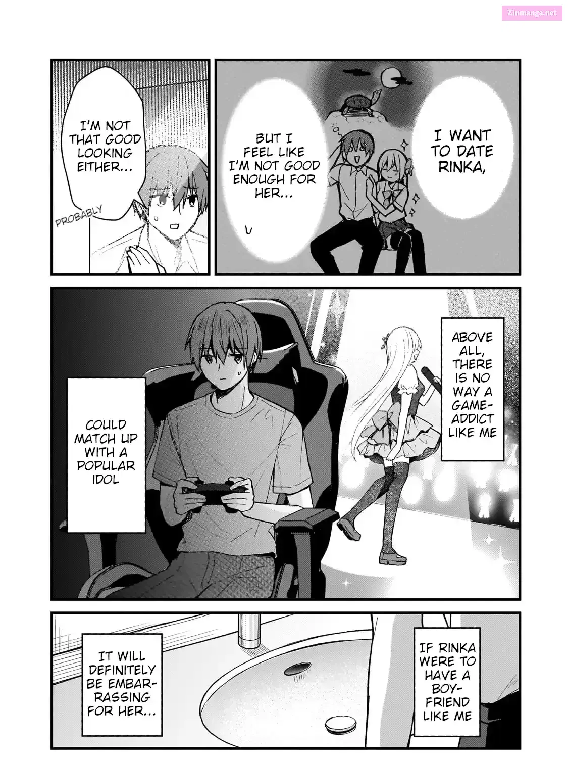 Netoge no Yome ga Ninki Idol Datta: Cool kei no Kanojo wa Genjitsu demo Yome no Tsumori de Iru Chapter 28 page 10 - 