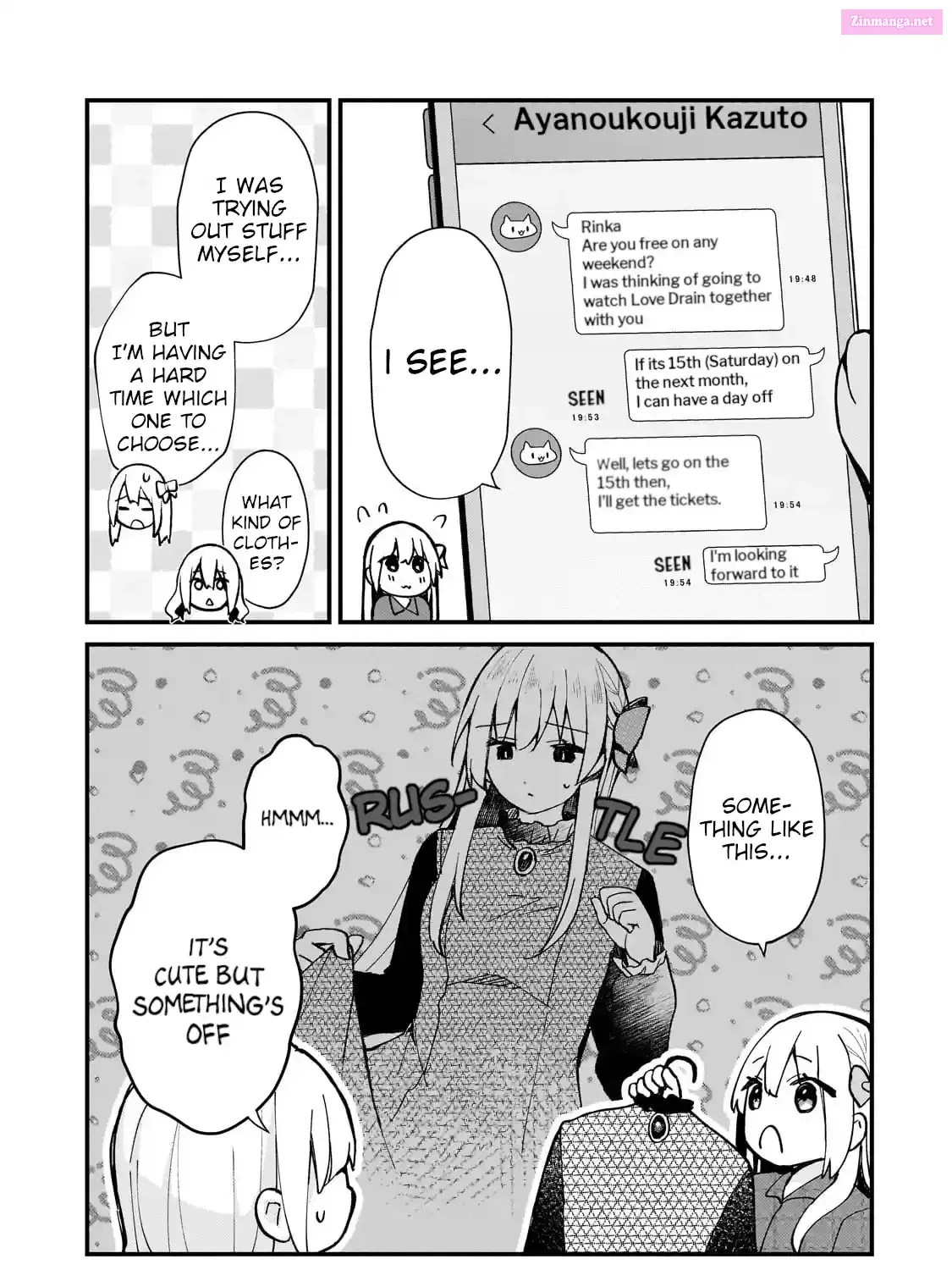 Netoge no Yome ga Ninki Idol Datta: Cool kei no Kanojo wa Genjitsu demo Yome no Tsumori de Iru Chapter 29 page 5 - 