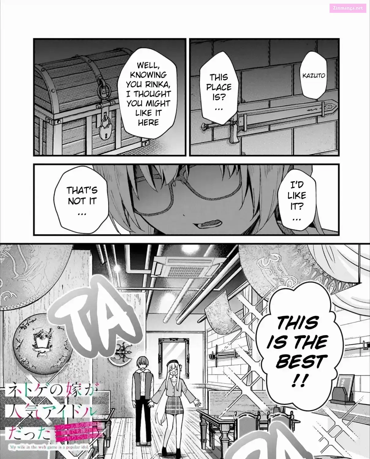 Netoge no Yome ga Ninki Idol Datta: Cool kei no Kanojo wa Genjitsu demo Yome no Tsumori de Iru Chapter 31 page 1 - 