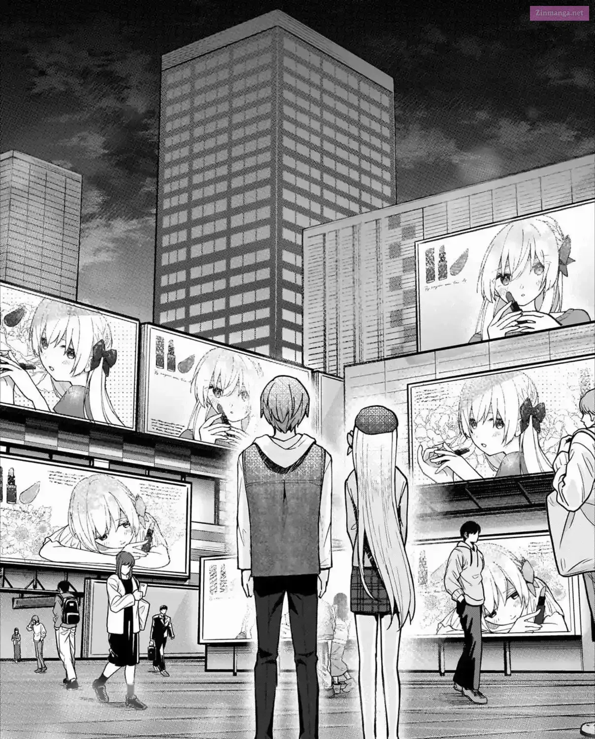 Netoge no Yome ga Ninki Idol Datta: Cool kei no Kanojo wa Genjitsu demo Yome no Tsumori de Iru Chapter 31 page 23 - 